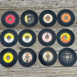 Vintage 45 Vinyl Records